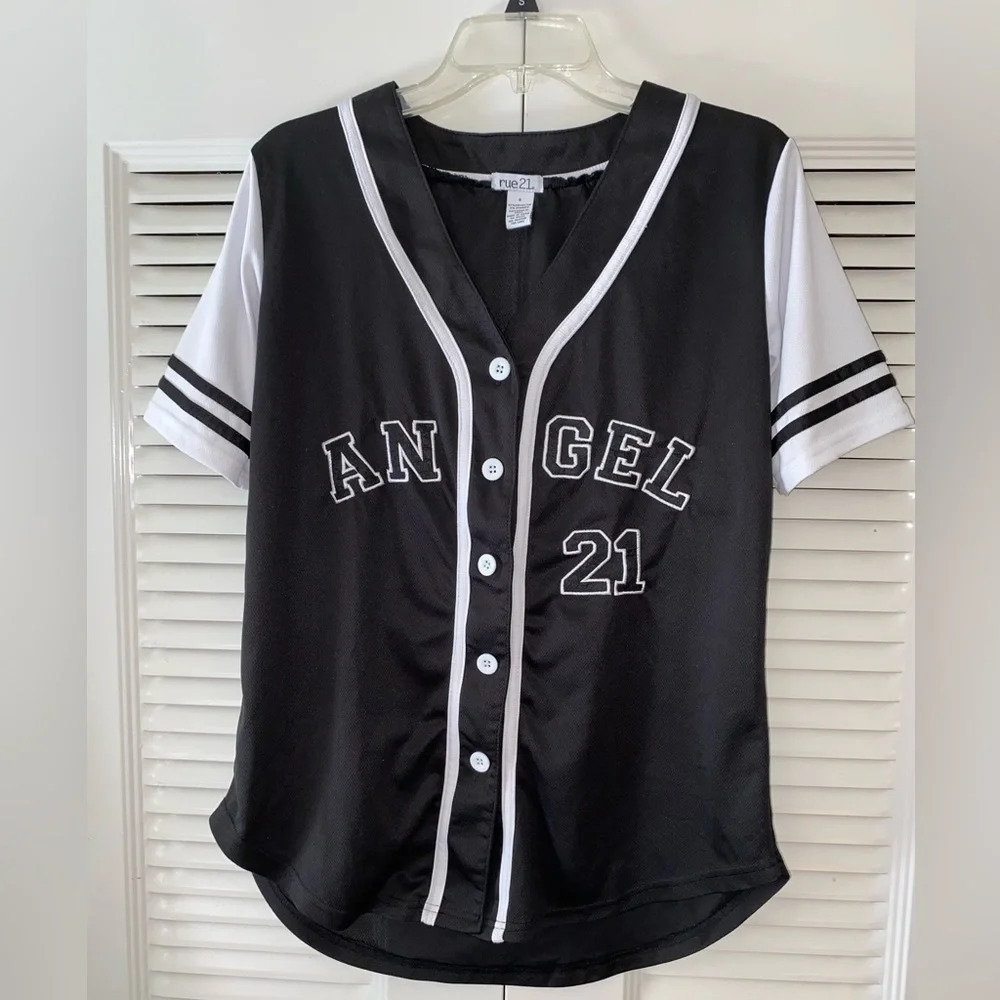 Rue21 Angel baseball shirt
